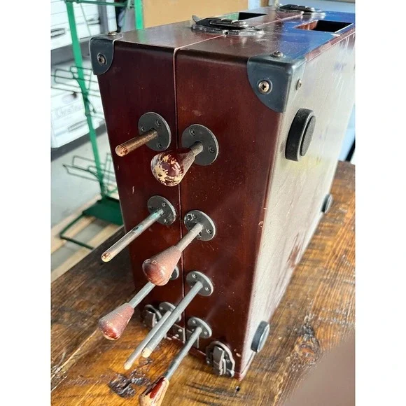 Vintage Limited Edition Jameson Foldable Portable Foosball Table, 28" x 16" VG - Picture 10 of 11